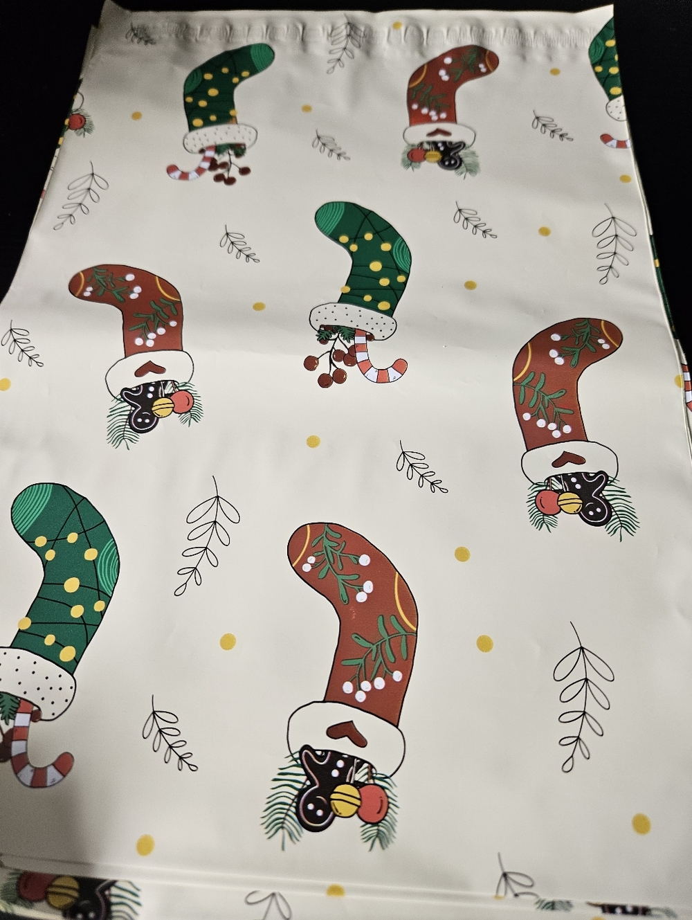 Gingerbread Stocking Polymailers